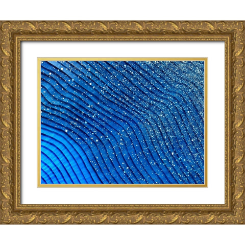 Star Light Star Bright horizontal Gold Ornate Wood Framed Art Print with Double Matting by Mann, Tara