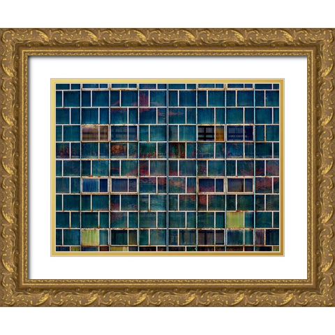 stories Gold Ornate Wood Framed Art Print with Double Matting by Surleac, Marius