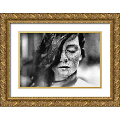 Hopes Unseen Gold Ornate Wood Framed Art Print with Double Matting by Hur, Lars