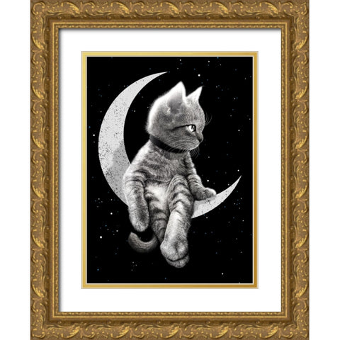 Dreamer2023 Gold Ornate Wood Framed Art Print with Double Matting by Lawless, Adam