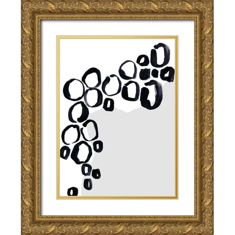 Baigh I Gold Ornate Wood Framed Art Print with Double Matting by Laiz Blursbyai, Rosana