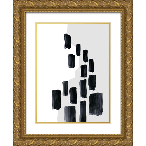 Baigh II Gold Ornate Wood Framed Art Print with Double Matting by Laiz Blursbyai, Rosana