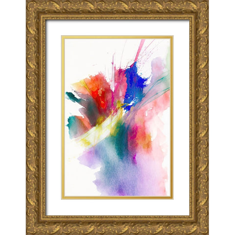 Desire become destiny Gold Ornate Wood Framed Art Print with Double Matting by Mauro