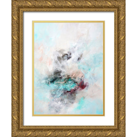 Chilled by the Ocean wind Gold Ornate Wood Framed Art Print with Double Matting by Wattre, Francoise