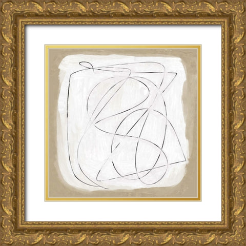 Format Gold Ornate Wood Framed Art Print with Double Matting by Hobday, Dan