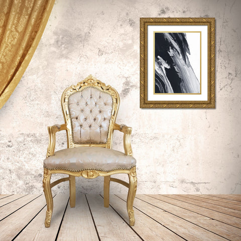 Blackandwhitestorm Std Gold Ornate Wood Framed Art Print with Double Matting by Storms, Alyson
