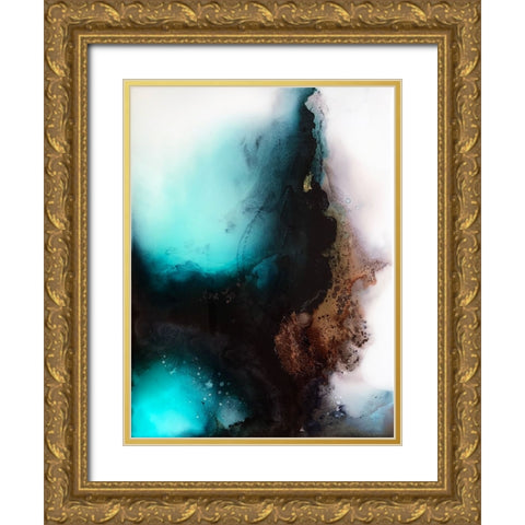 Fortune Gold Ornate Wood Framed Art Print with Double Matting by Storms, Alyson