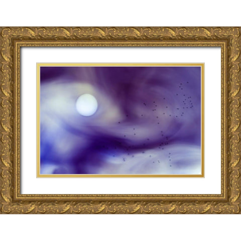 Passage Into The Unknown Gold Ornate Wood Framed Art Print with Double Matting by Onkamo, Carola