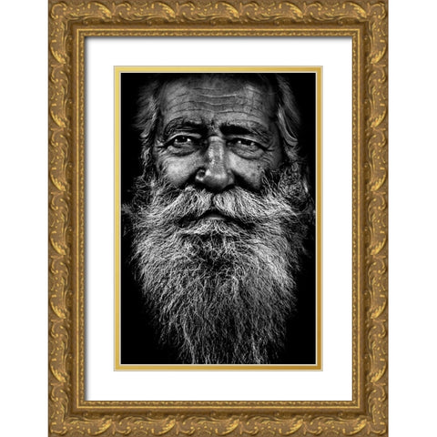 Mr. Nicholas... Gold Ornate Wood Framed Art Print with Double Matting by Grambone, Antonio