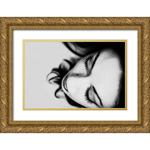 The Dreamer 2 Gold Ornate Wood Framed Art Print with Double Matting by Mennitto, Davide