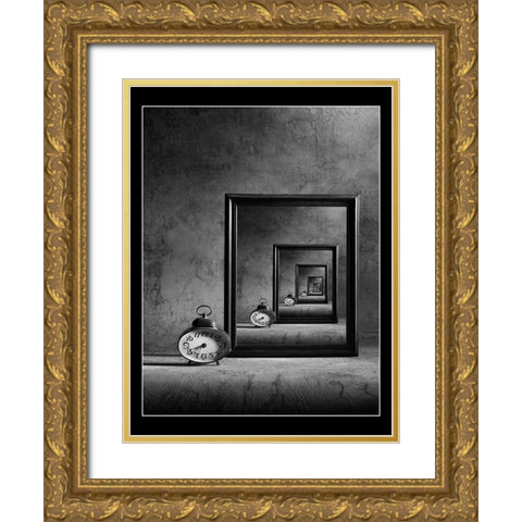 The Eternity Gold Ornate Wood Framed Art Print with Double Matting by Ivanova, Victoria