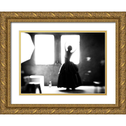 Ballade Pour Adeline Gold Ornate Wood Framed Art Print with Double Matting by Lee, Hengki