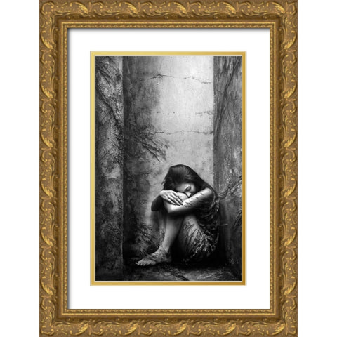 Life Goes On Gold Ornate Wood Framed Art Print with Double Matting by Kisworo, Sebastian