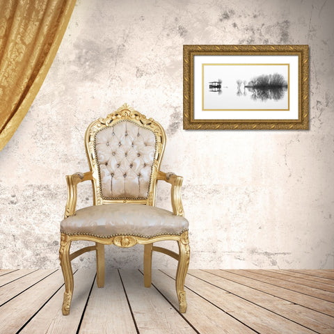 Changes Gold Ornate Wood Framed Art Print with Double Matting by Abrantes, Paulo
