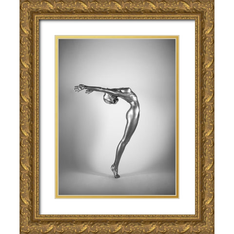 2Light Gold Ornate Wood Framed Art Print with Double Matting by Branicki, Arkadiusz