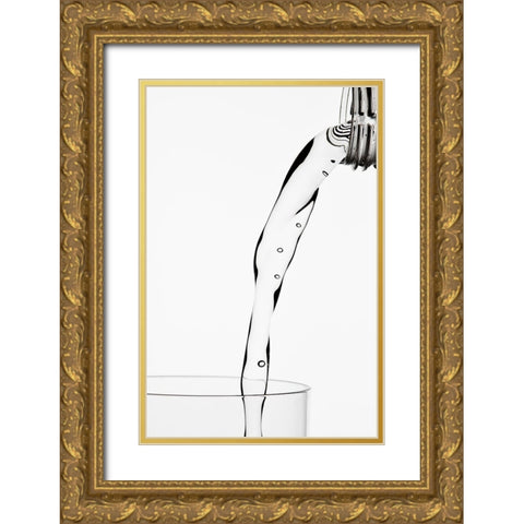 Thirsty Gold Ornate Wood Framed Art Print with Double Matting by Pabst, Christian
