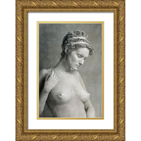 Untitled Gold Ornate Wood Framed Art Print with Double Matting by Smirnov, Sergei