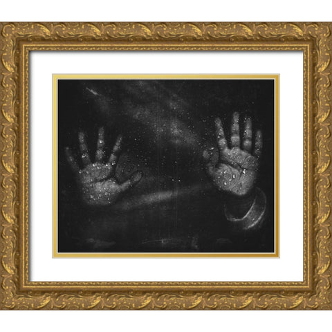 The Conundrum Gold Ornate Wood Framed Art Print with Double Matting by Jitir, Suhandi