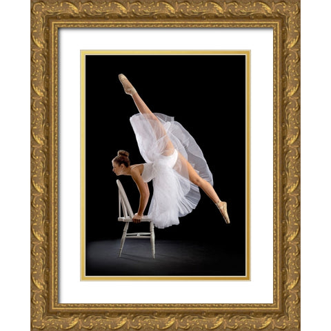 Touch Of Class Gold Ornate Wood Framed Art Print with Double Matting by Pentony MA, Pauline