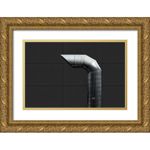 Blow Out Gold Ornate Wood Framed Art Print with Double Matting by Eisele, Stefan