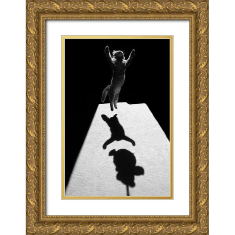 Edgar The Great Gold Ornate Wood Framed Art Print with Double Matting by Kravanja, Jure