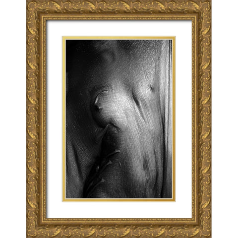 Phantom Pain Gold Ornate Wood Framed Art Print with Double Matting by Bousca, Bogdan