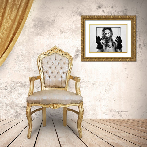 The Glass Prison Gold Ornate Wood Framed Art Print with Double Matting by Dirven, Ton