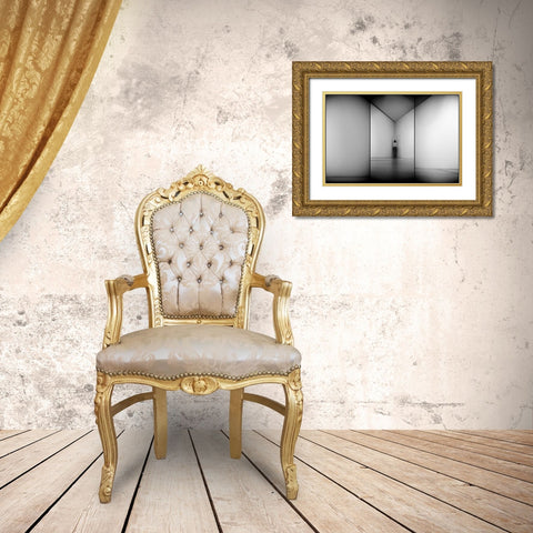 Evolution Gold Ornate Wood Framed Art Print with Double Matting by Kravanja, Jure