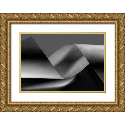 Wound Gold Ornate Wood Framed Art Print with Double Matting by Kerber, Jutta