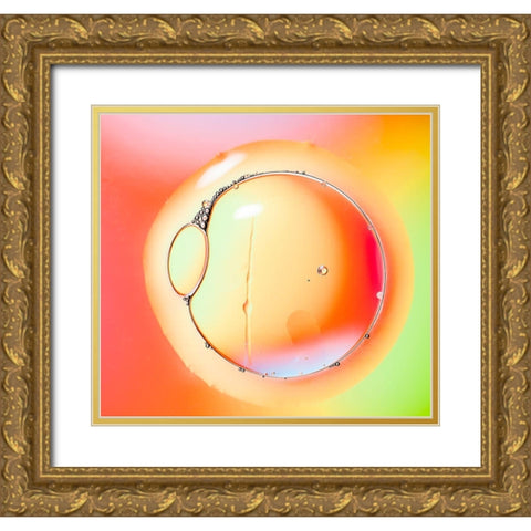 Eye Of Light Gold Ornate Wood Framed Art Print with Double Matting by Zocchi, Alessandro