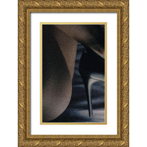 Autumn Gold Ornate Wood Framed Art Print with Double Matting by Schottstaedt, Erik