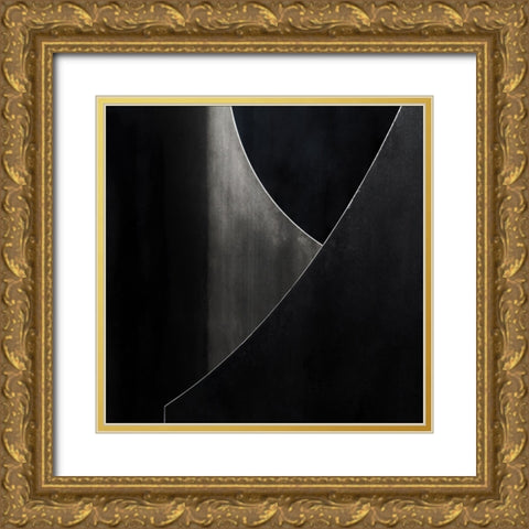 Ypsylon Gold Ornate Wood Framed Art Print with Double Matting by Claes, Gilbert