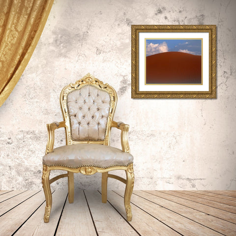 Sand Dune, Sahara Gold Ornate Wood Framed Art Print with Double Matting by Blue, Cyril