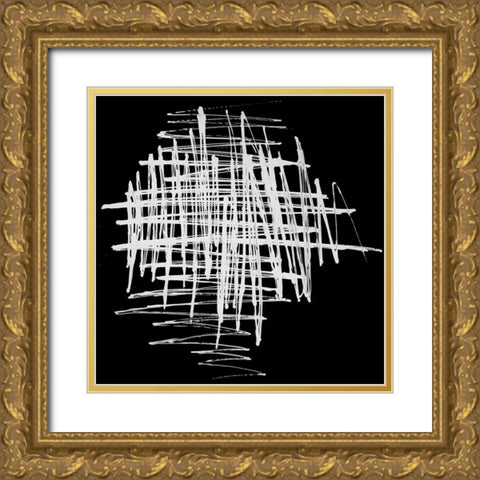 CONTRAST Gold Ornate Wood Framed Art Print with Double Matting by Atelier B Art Studio