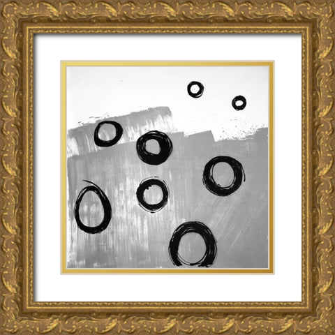 DECONSTRUCTED Gold Ornate Wood Framed Art Print with Double Matting by Atelier B Art Studio