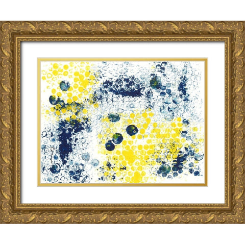 You Are Here I Gold Ornate Wood Framed Art Print with Double Matting by Carroccio, Lisa