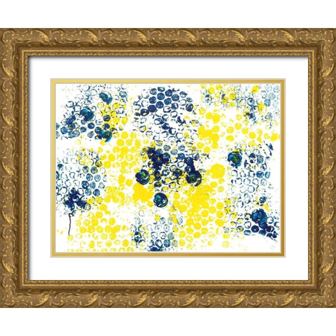 You Are Here II Gold Ornate Wood Framed Art Print with Double Matting by Carroccio, Lisa