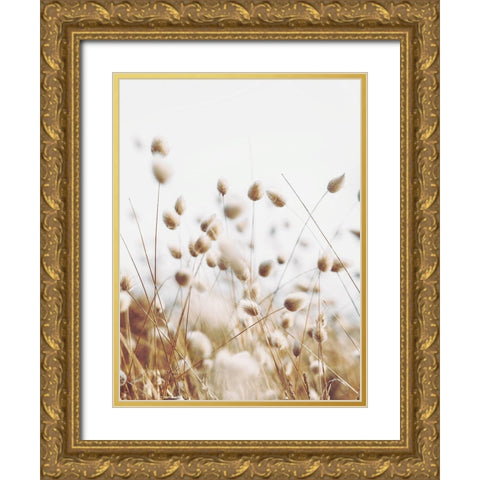 Herbes des Champs 3 Gold Ornate Wood Framed Art Print with Double Matting by BRAUN Studio