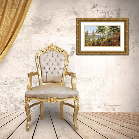 Russian Landscapes I Gold Ornate Wood Framed Art Print with Double Matting by Davutov, Ilfat