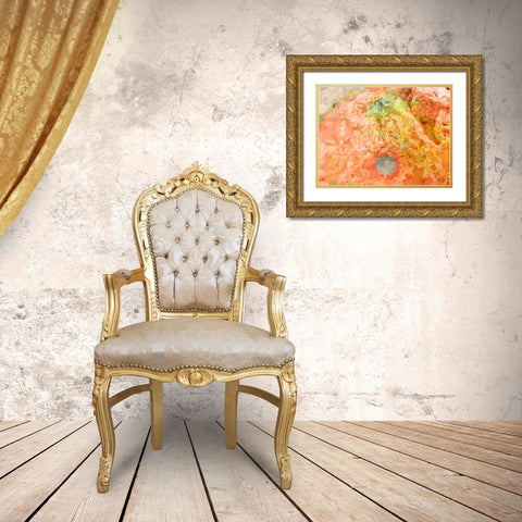 Salt Block I Gold Ornate Wood Framed Art Print with Double Matting by Grayscale