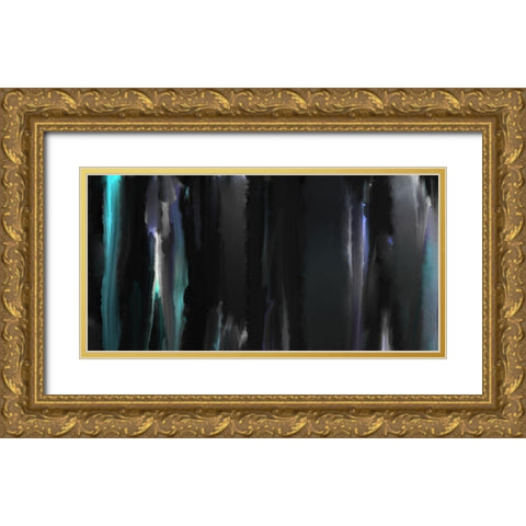 Blank Spaces 5 Gold Ornate Wood Framed Art Print with Double Matting by Tenoever, William