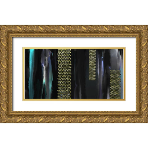 Blank Spaces 7 Gold Ornate Wood Framed Art Print with Double Matting by Tenoever, William