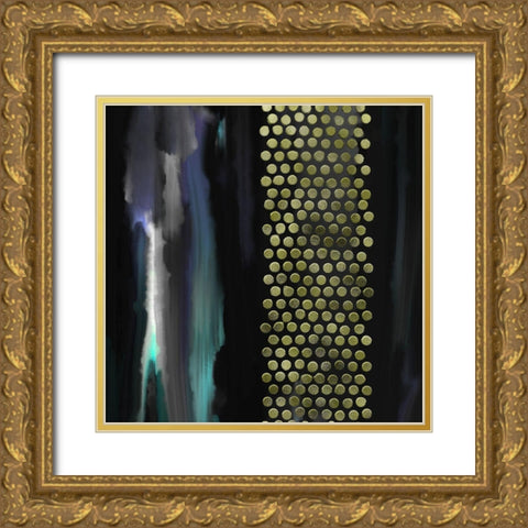 Blank Spaces 8 Gold Ornate Wood Framed Art Print with Double Matting by Tenoever, William