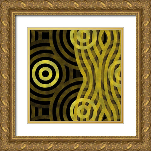 Veil 1 Gold Ornate Wood Framed Art Print with Double Matting by Tenoever, William
