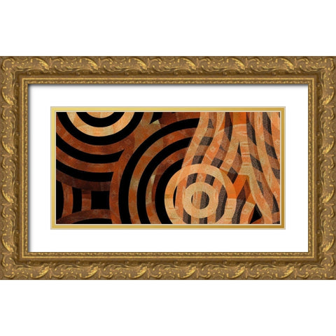 Direction 2 Gold Ornate Wood Framed Art Print with Double Matting by Tenoever, William