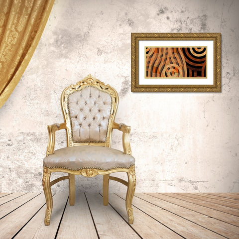 Direction 3 Gold Ornate Wood Framed Art Print with Double Matting by Tenoever, William