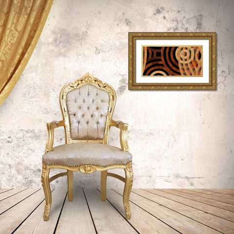 Direction 5 Gold Ornate Wood Framed Art Print with Double Matting by Tenoever, William