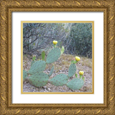 Wildflowers XX Gold Ornate Wood Framed Art Print with Double Matting by Popcorn