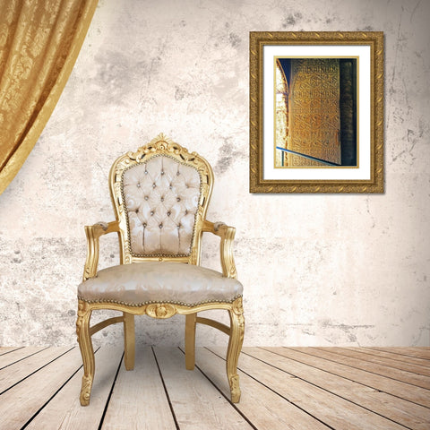 Mission Tumacacori II Gold Ornate Wood Framed Art Print with Double Matting by Popcorn