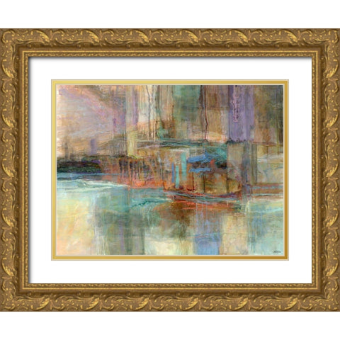 Emergence VI Gold Ornate Wood Framed Art Print with Double Matting by Tienhaara, Michael